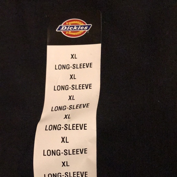 Dickies Black Mens Heavy Weight Tee SZ XL - Picture 6 of 6
